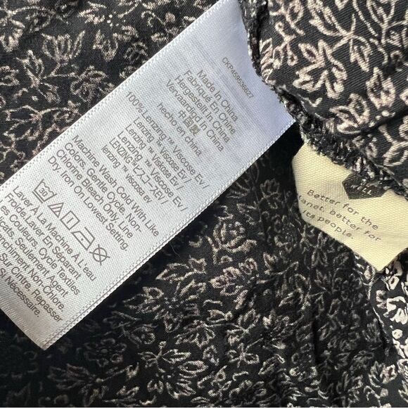 Madewell floral layered elastic waist skirt - Picture 4 of 5